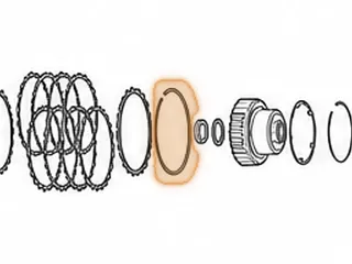 Snap Ring, AB60E/AB60F Holds Forward Clutch Pressure Plate In Drum (.062”Thick)(5.332”OD) 2007-Up — Part # 77876A