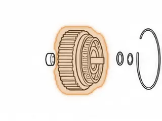 Drum, 60-40LE 3-4 Coast Clutch — Part # 121550A