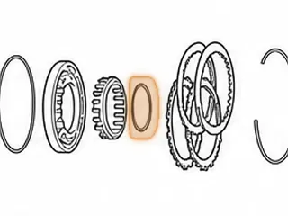 Snap Ring, 60-40LE Reverse Clutch Retainer (2.615”OD) (.031” Thick) — Part # 121893A