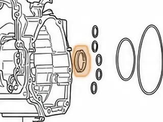 Nut, 60-40LE Hold Drive Transfer Gear To Bearing Support (2.158”OD At Flats) — Part # 121795A