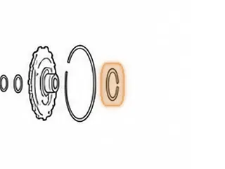 Washer, 60-40LE Reverse Clutch Pressure Plate To Drive (.056” Thick) (4 Tabs) — Part # 121258A