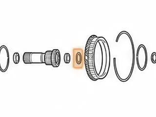 Bearing W/Race, 60-40LE Sun Gear To Rear Ring Gear Hub (1.270”OD) (.745”ID) Also Fits Forward Drum To Rear Ring Gear… — Part # 121247A
