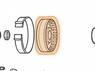 Drum, 60-40LE Reverse Clutch (2 Clutch) — Part # 121556A