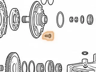 Bolt Set, 60-40LE Holds Stator To Body (8 Pieces) — Part # 121778AK