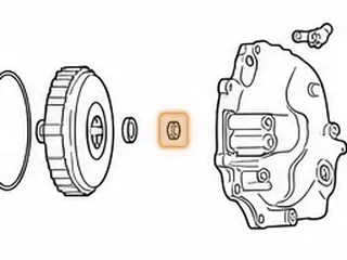 Caged Bearing, 60-40LE Rear Cover (BKM131715J) — Part # 121223A