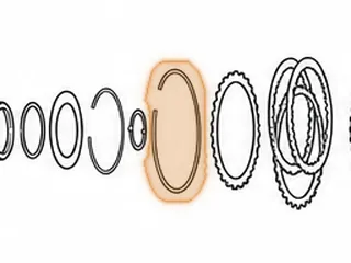 Snap Ring, 60-40LE Holds 3-4 Clutch Pressure Plate In Drum (Also Holds Coast Clutch Pressure Plate In Drum) — Part # 121890A