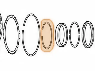 Snap Ring, 60-40LE Holds Low / Reverse Sprag In Front Ring Gear (.039” Thick) (4 13/16”OD) — Part # 121886A