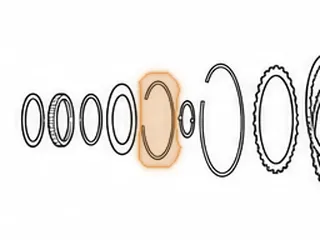 Snap Ring, 60-40LE Holds Forward Sprag In Rear Ring Gear — Part # 121883A