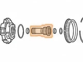 Sun Gear, 60-40LE (26 Teeth / 35 Teeth) — Part # 121614A