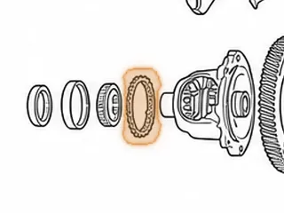 Gear, 60-40LE Speed-O (23 Teeth) Plastic — Part # 121847A