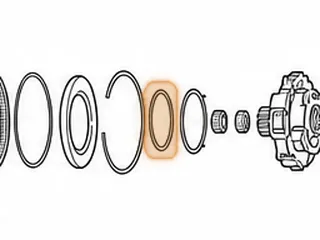 Bearing W/Race, 60-40LE Planet To Front Ring Gear Hub (3.276”OD) — Part # 121238A