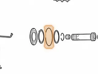 Snap Ring, AW55-50SN Holds Hub To Ring Gear (.054” Thick) (4.010”OD) 2000-Up — Part # 21882A