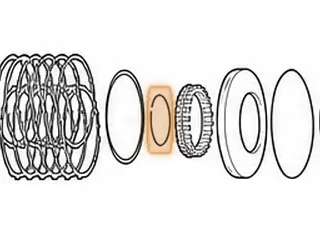 Snap Ring, AW55-50SN / AW55-51SN holds 1-2 Reverse Clutch Spring Retainer (.030” Thick) (2.808”OD) 2000-Up — Part # 21893A