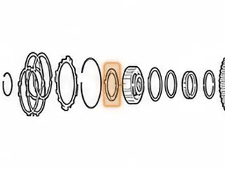 Washer, AW55-50SN Stator To Sprag Race (3 Tab Metal)(.056” Thick) 2.460”OD (1.315”ID) 2000-Up — Part # 21211A