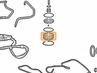 Cover Assembly, AW55-50SN 3rd Gear Band Servo (7/8” Thick)(Contains: Cover, Snap Ring #896, And Three O-Rings) 2000-Up — Part # 21909AK