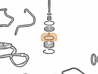 Snap Ring, AW55-50SN Holds Low Sprag To Ring Gear (.039” Thick) (5.100”OD) 2000-Up — Part # 21886A