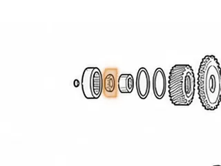 Nut, AW55-50SN / AW55-51SN Holds Pinion To 4-5 Planet Sahft (.965”ID) 2000-Up — Part # 21796A