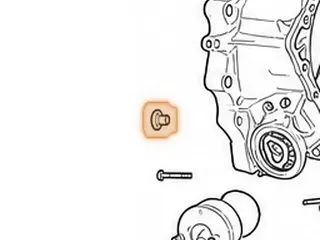 Drain Plug, AW55-51SN (Hex Head) (Can Use 21492A) — Part # 21492B