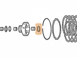 Bearing W/Races, AW55-51SN Sun Gear With Hub To Forward/Direct Drum (.140” Thick) 1.700”OD (.903”ID) 2000-Up — Part # 21234B