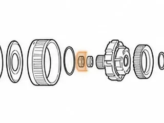 Bushing, 50-40/50-42LE Rear Planet (Front) No Groove (.495” Wide)(1.165”ID) — Part # 89058A