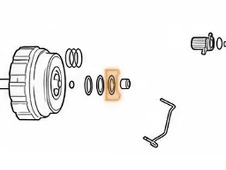 Race, AW55-51SN Forward & Direct Drum To Rear Cover (Rear)(.031” Thick) 867”ID (1.604”OD) 2000-Up — Part # 21233B