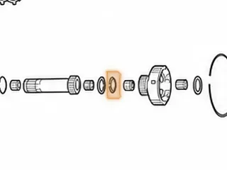 Race, AW55-50SN Rear Sun Gear To Sun Gear With Hub (.031” Thick) 1.370”OD (.912”ID) 2000-Up — Part # 21241A