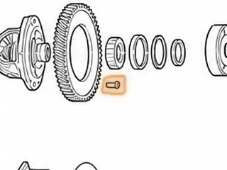 Bolt Set, AW55-50SN / AW55-51SN Differential Ring Gear To Housing (12 Pieces) 2000-Up — Part # 21786AK