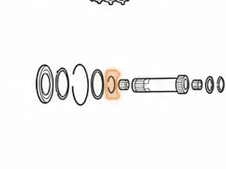 Snap Ring, AW55-50SN Holds Sun Gear From Going Into The Planet Too Far (.057” Thick) (1.332”OD) 2000-Up — Part # 21888A