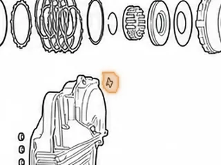 Bolt Set, AW55-50SN / AW55-51SN Rear Cover To Case (13 Pieces) 2000-Up — Part # 21780AK