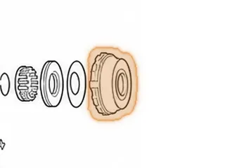 Piston, AW55-51SN Forward Clutch (1.790” Thick At Edge) (With 2 Check Balls) 2000-Up — Part # 21964B