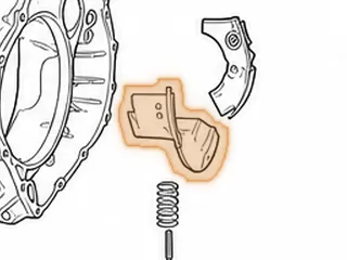 Oil Deflector, AW55-50SN (GM) Differential (4 Bolt) (Goes In Bell Housing) (3 1/2” Tall) 2005-Up — Part # 21698C