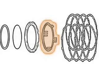 Retainer W/Springs, AW55-51SN 2nd Clutch (8 Springs) 4.875”ID (5.800”OD) 2000-Up — Part # 21982B