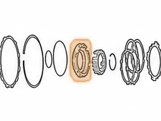 Piston, AW55-50SN / AW55-51SN 2nd Coast Clutch (Aluminum) (.500” Thick) 2.035”ID (4.240”OD) (With 15 Spring Pockets)… — Part # 21969A