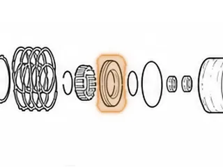 Piston, AW55-50SN / AW55-51SN 4-5 Clutch (.475” Thick At The Edge) (4.500”OD) (1.970”ID) With Check Ball & 18 Spring… — Part # 21961A