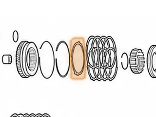 Pressure Plate, AW55-50SN / AW55-51SN 4-5 Clutch (Selective) 18 Teeth (3.590”ID) — Part # 21142AA