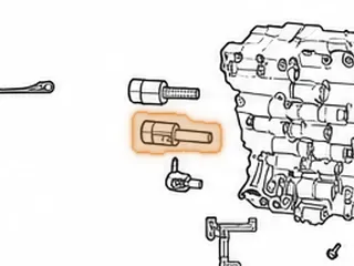 Solenoid, TF-81SC Shift F (3.320”Long)(Black Connector) (Cast # 14CD4L12494) 2005-Up — Part # 255440A