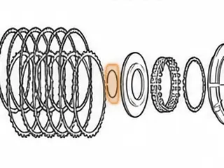 Snap Ring, TF-81SC Holds 1-2-3-4 Clutch Return Spring In (.059”Thick, 2.085”OD) 2005-Up — Part # 255874A