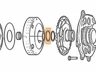 Race, TF-81SC 1-2-3-4 Clutch Drum To Drive Shell (.060”Thick, 1.845”OD, 1.390”ID) 2005-Up — Part # 255220A