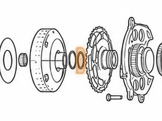 Bearing W/Race, TF-81SC 1-2-3-4 Clutch Drum To Drive Shell (.110”Thick, 1.790”OD, 1.310”ID) 2005-Up — Part # 255221A