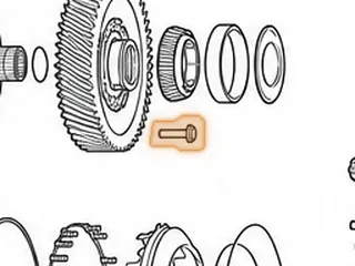Bolt Set, TF-81SC Differential Ring Gear (12 Pieces) 2005-Up — Part # 255786AK