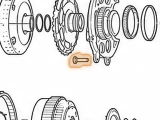 Bolt Set, TF-81SC Drive Transfer Gear Support To Case (6 Pieces) 2005-Up — Part # 255783AK