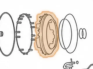Piston, TF-81SC Low/Reverse Clutch (Aluminum)(1.850”Thick, 5.480”ID) 2005-Up — Part # 255967A