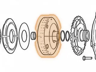 Drum, TF-81SC 1-2-3-4 Clutch (6 9/16”OD, 2.470”Tall) (1.750”OD Hub)(No Notches Around OD Of Hub On The Clutch Side)… — Part # 255552AA