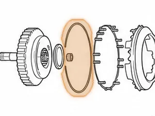 Snap Ring, TF-81SC Holds Low/Reverse Clutch Spring Retainer In Case (.048”Thick, 7 7/8”OD) 2005-Up — Part # 255886A