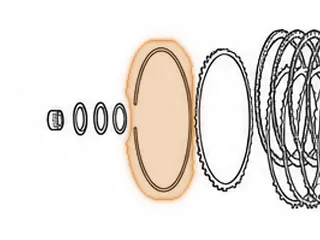Snap Ring, TF-81SC Holds Low/Reverse Clutch Pressure Plate In Case (.079”Thick, 7 11/16”OD) 2005-Up — Part # 255885A