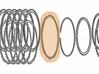 Apply Plate, TF-81SC Low/Reverse Clutch (Bottom)(.141”)(14 Teeth)(6 13/16”ID)(Stepped) 2005-Up — Part # 255155A