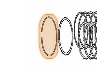 Snap Ring, TF-81SC Holds 1-2-3-4 Clutch Pressure Plate In Drum (.062”Thick, 6 11/16”OD) 2005-Up — Part # 255873A