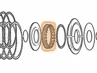 Spring W/Retainer, TF-81SC 1-2-3-4 Clutch Return (4.060”OD, 3.065”ID)(22 Springs) 2005-Up — Part # 255972A