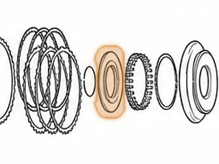 Retainer/Piston, TF-81SC 4-5-6 Clutch Spring (Bonded)(4.660”OD, 2.215”ID) 2005-Up — Part # 255984A