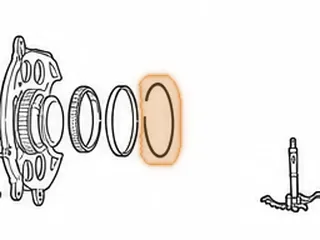 Snap Ring, TF-81SC Holds # 278 Outer Races Apart (.098”Thick, 3.855”OD) 2005-Up — Part # 255897A
